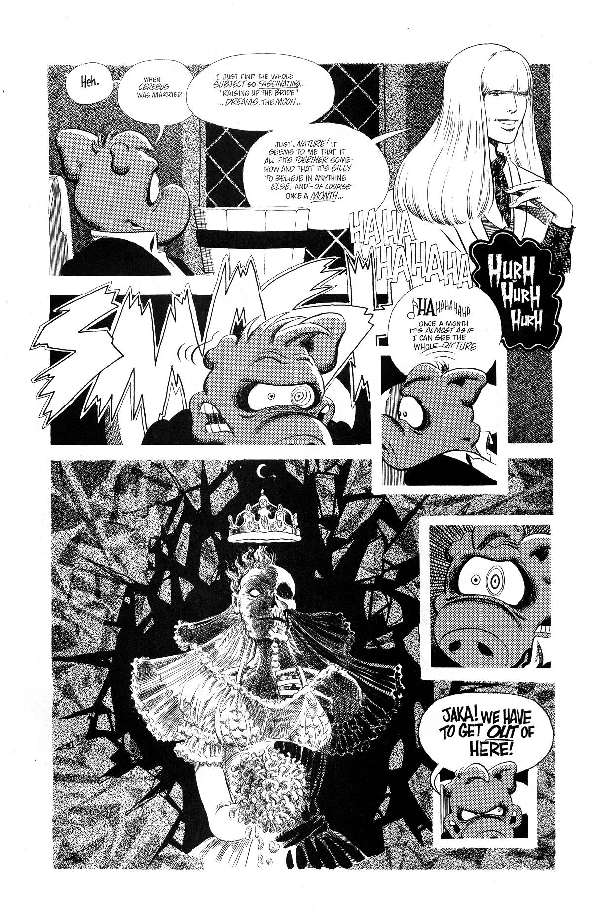 Read online Cerebus comic -  Issue #239 - 16