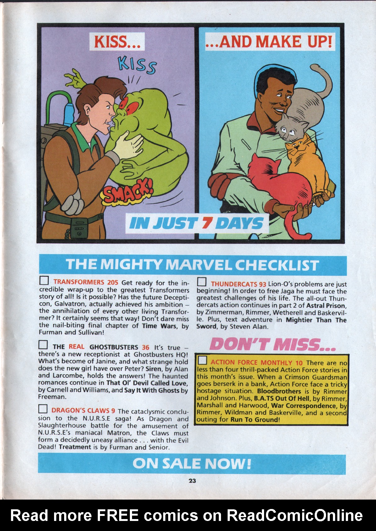 Read online The Real Ghostbusters comic -  Issue #36 - 23