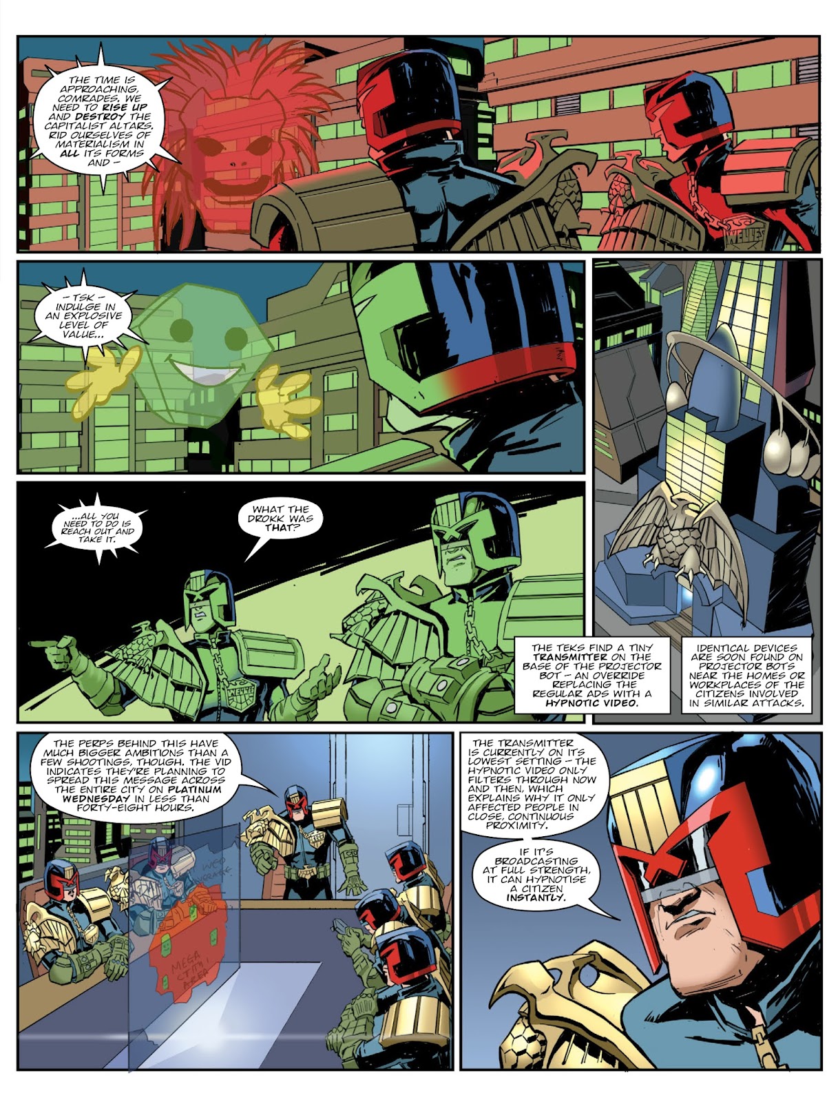 Judge Dredd Megazine (Vol. 5) issue 387 - Page 7