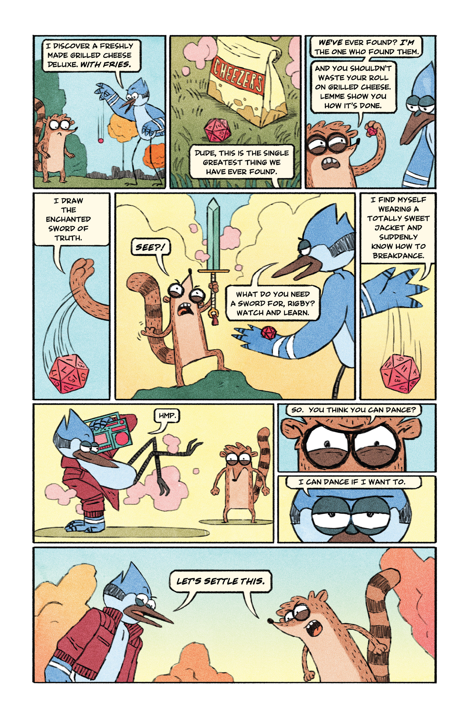 Read online Regular Show comic -  Issue #9 - 23
