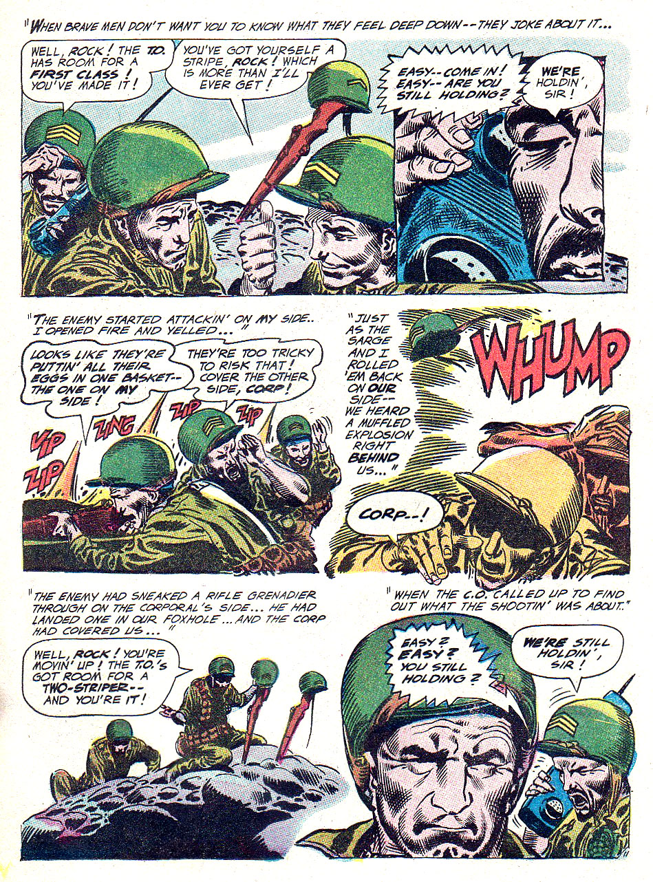 Read online Our Army at War (1952) comic -  Issue #186 - 17