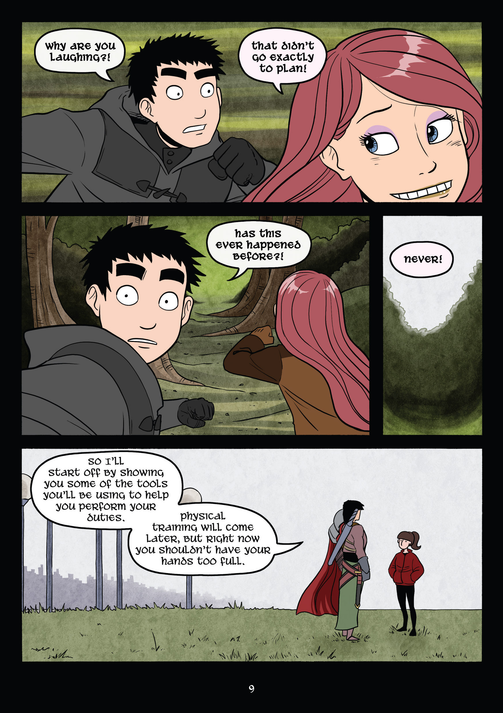 Read online Gunnerkrigg Court comic -  Issue # TPB 5 (Part 1) - 9