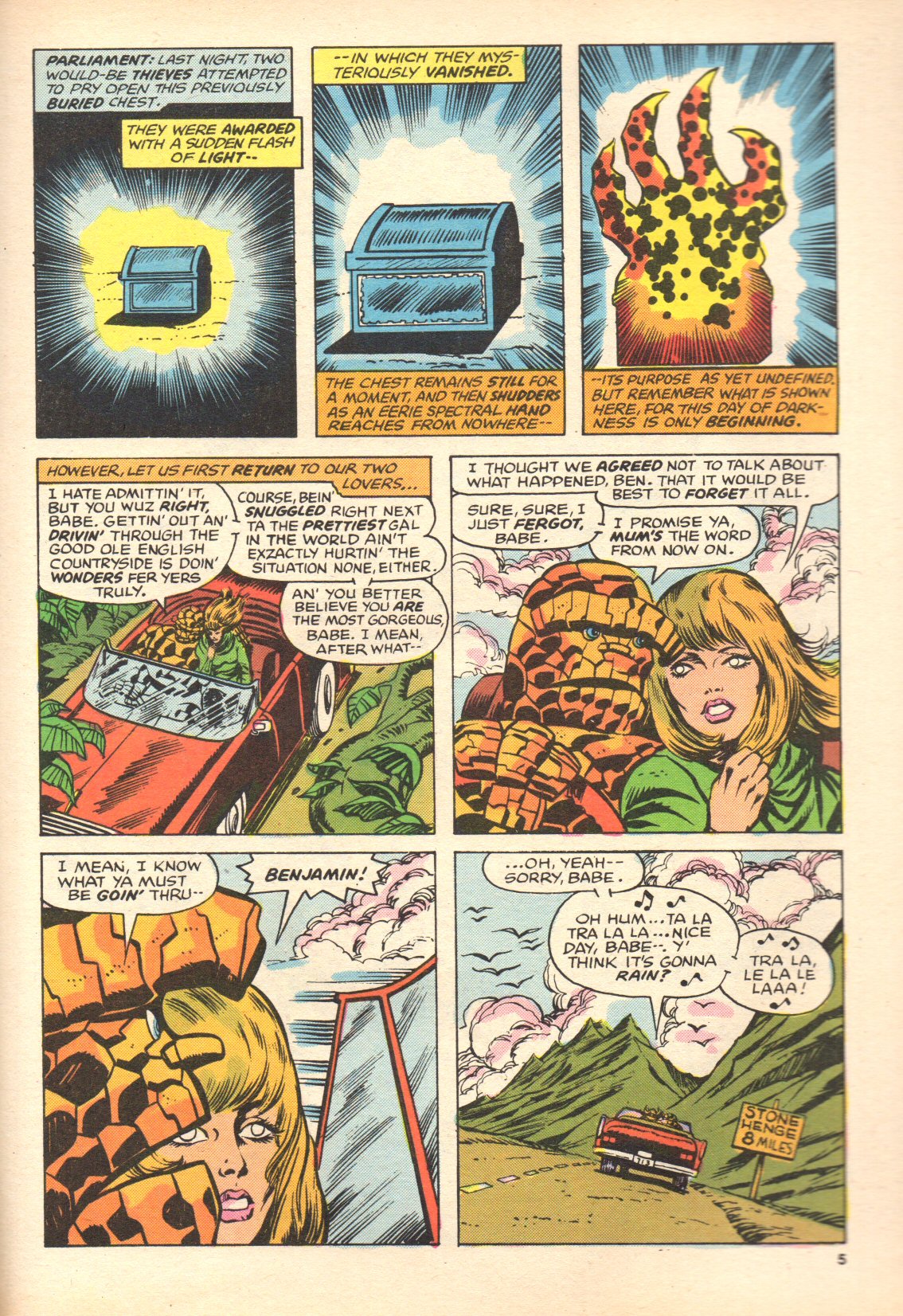 Read online The Thing Is Big Ben comic -  Issue # _Special - 5