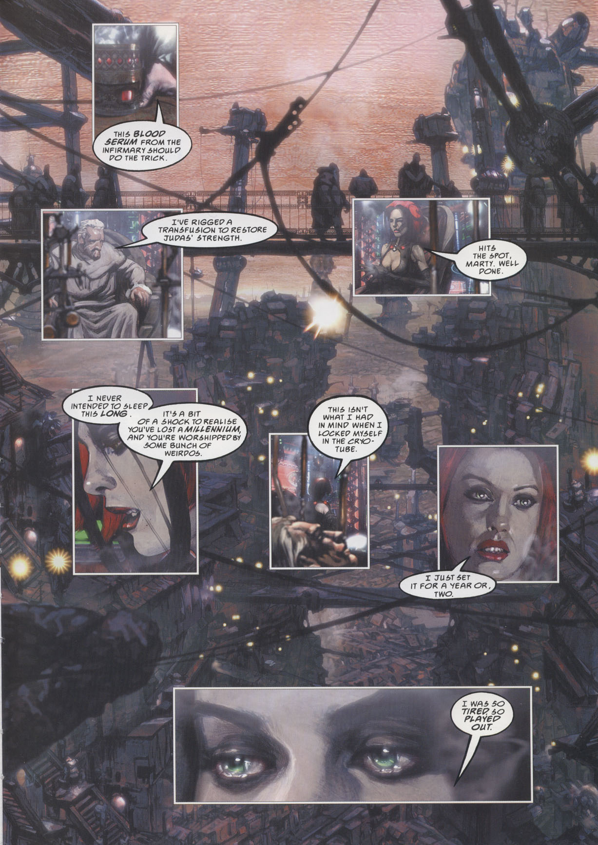 Read online Durham Red: The Scarlet Cantos comic -  Issue # TPB - 13