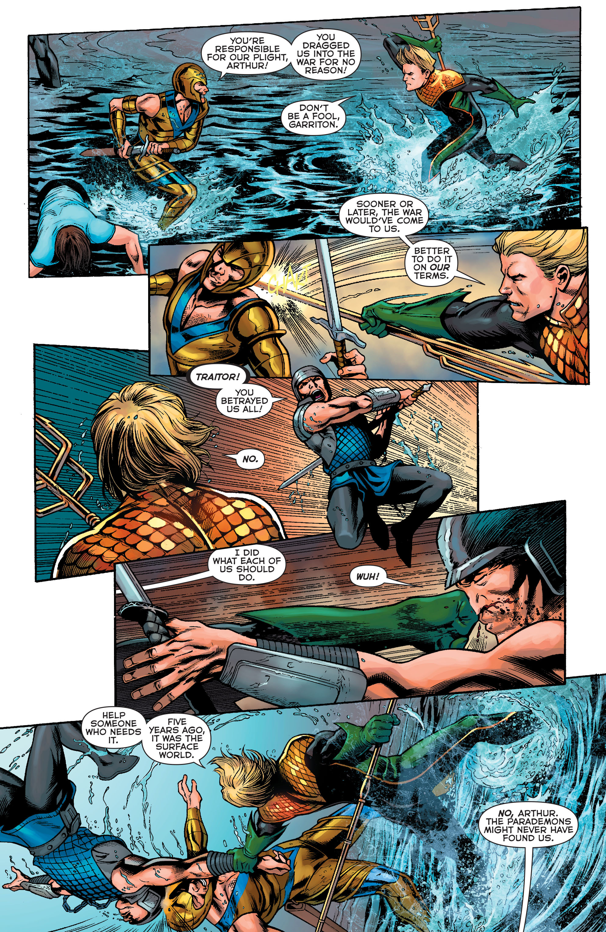 Read online Aquaman: Futures End comic -  Issue #Aquaman: Futures End Full - 6