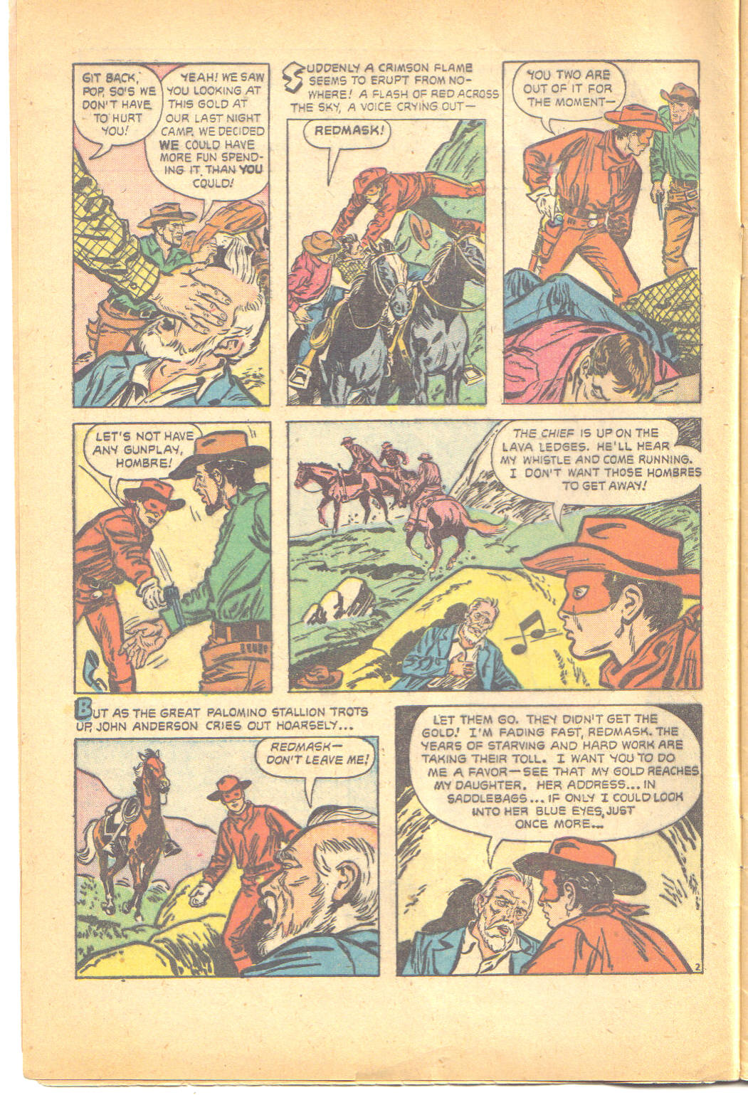 Read online Red Mask (1958) comic -  Issue #1 - 4