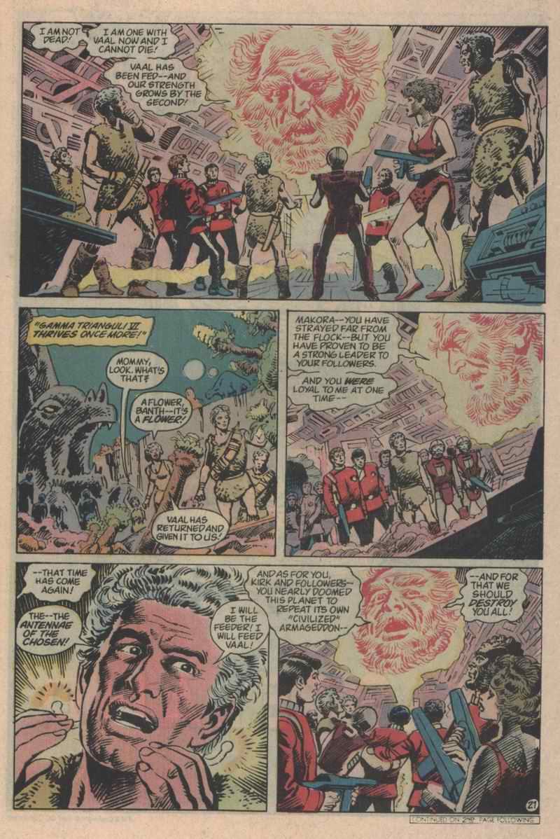 Read online Star Trek (1984) comic -  Issue #45 - 22