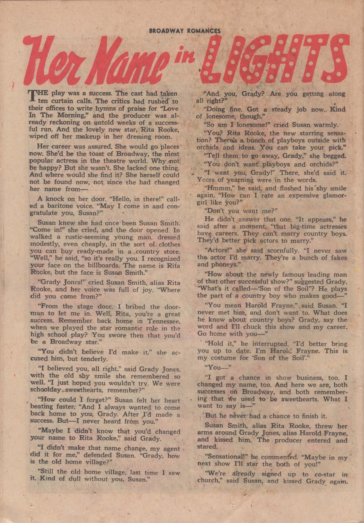 Read online Broadway Romances comic -  Issue #2 - 26