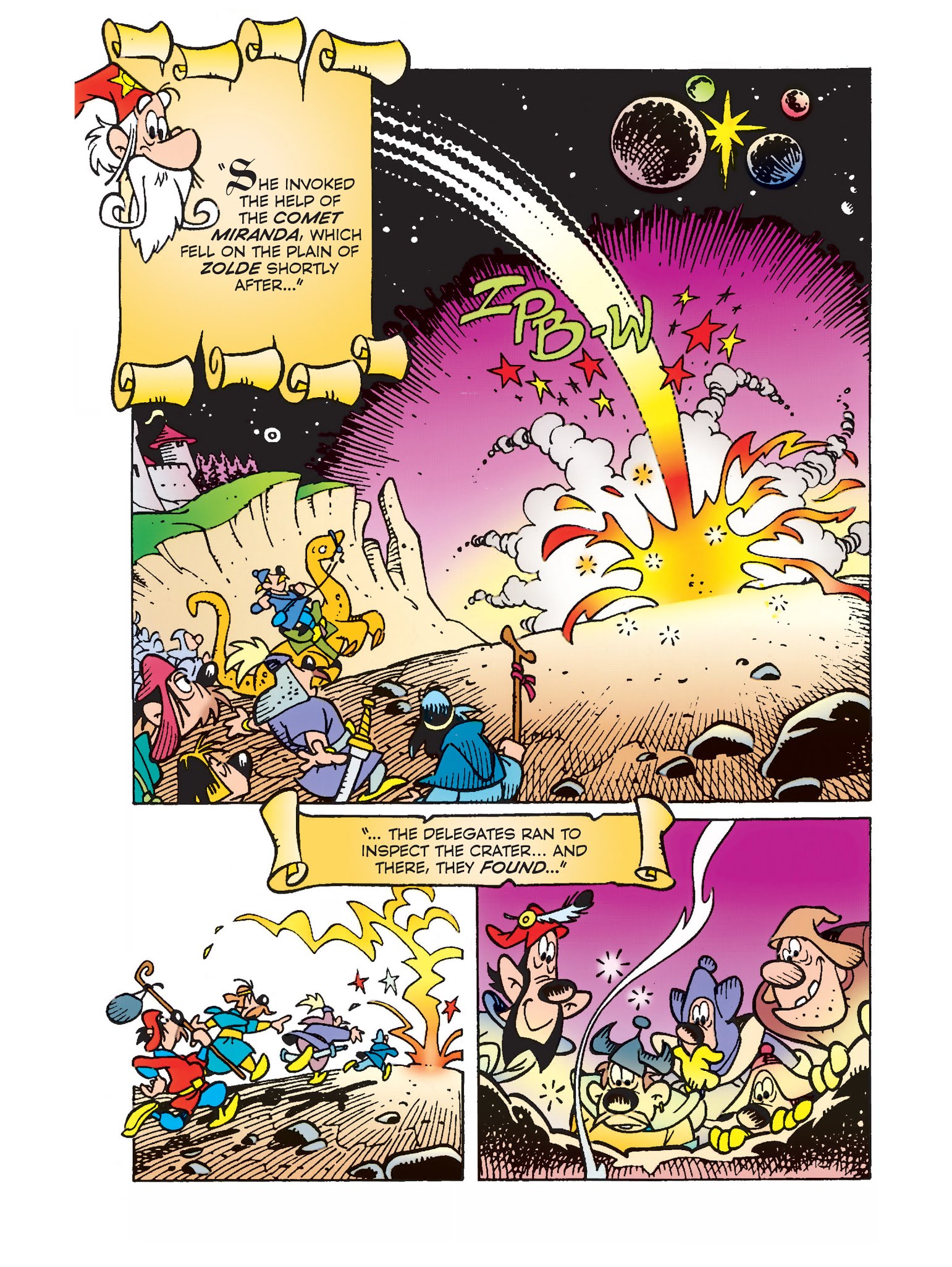 Read online Mickey Mouse and the Sleeping Beauty in the Stars comic -  Issue #1 - 10