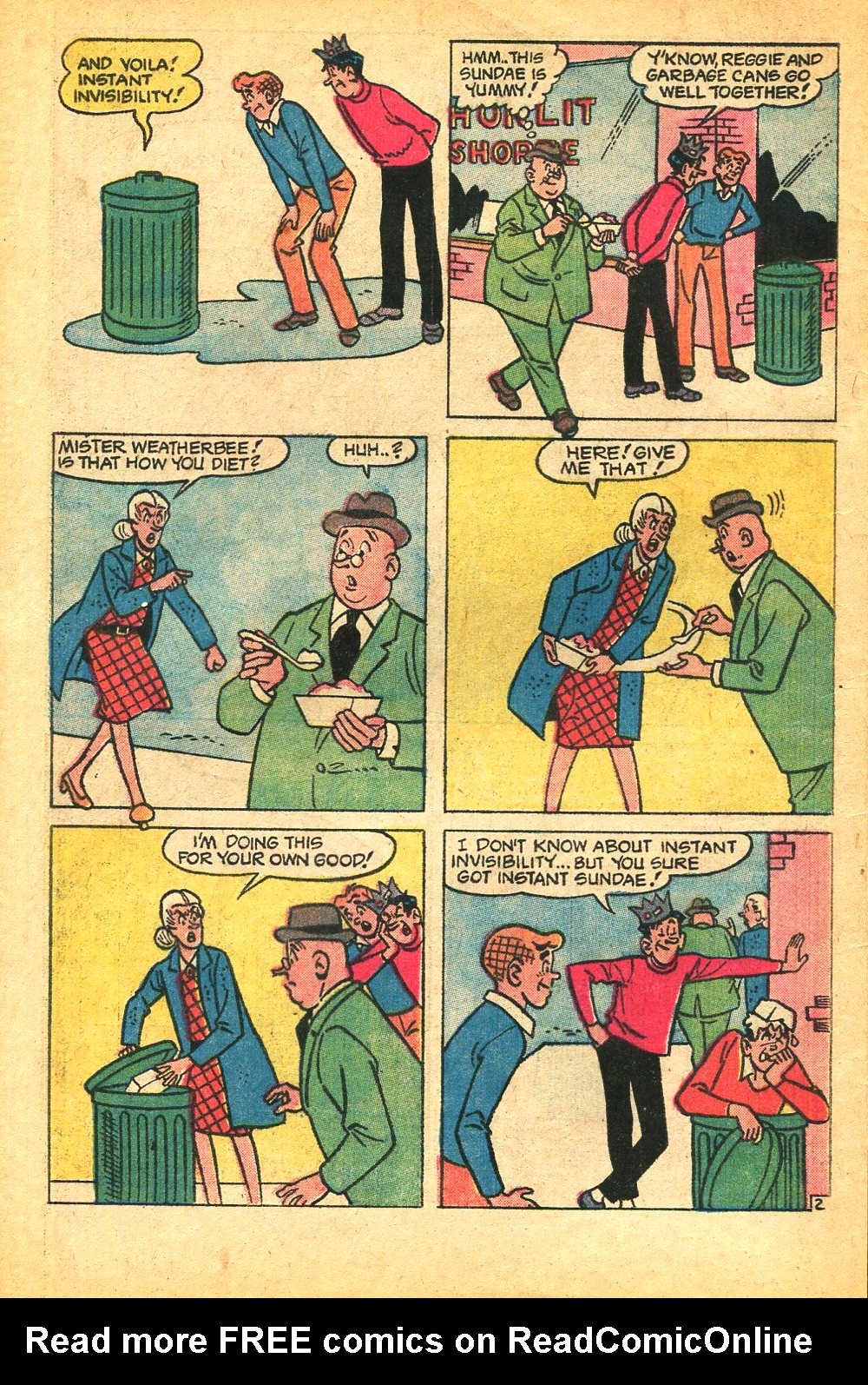 Read online Reggie and Me (1966) comic -  Issue #60 - 4