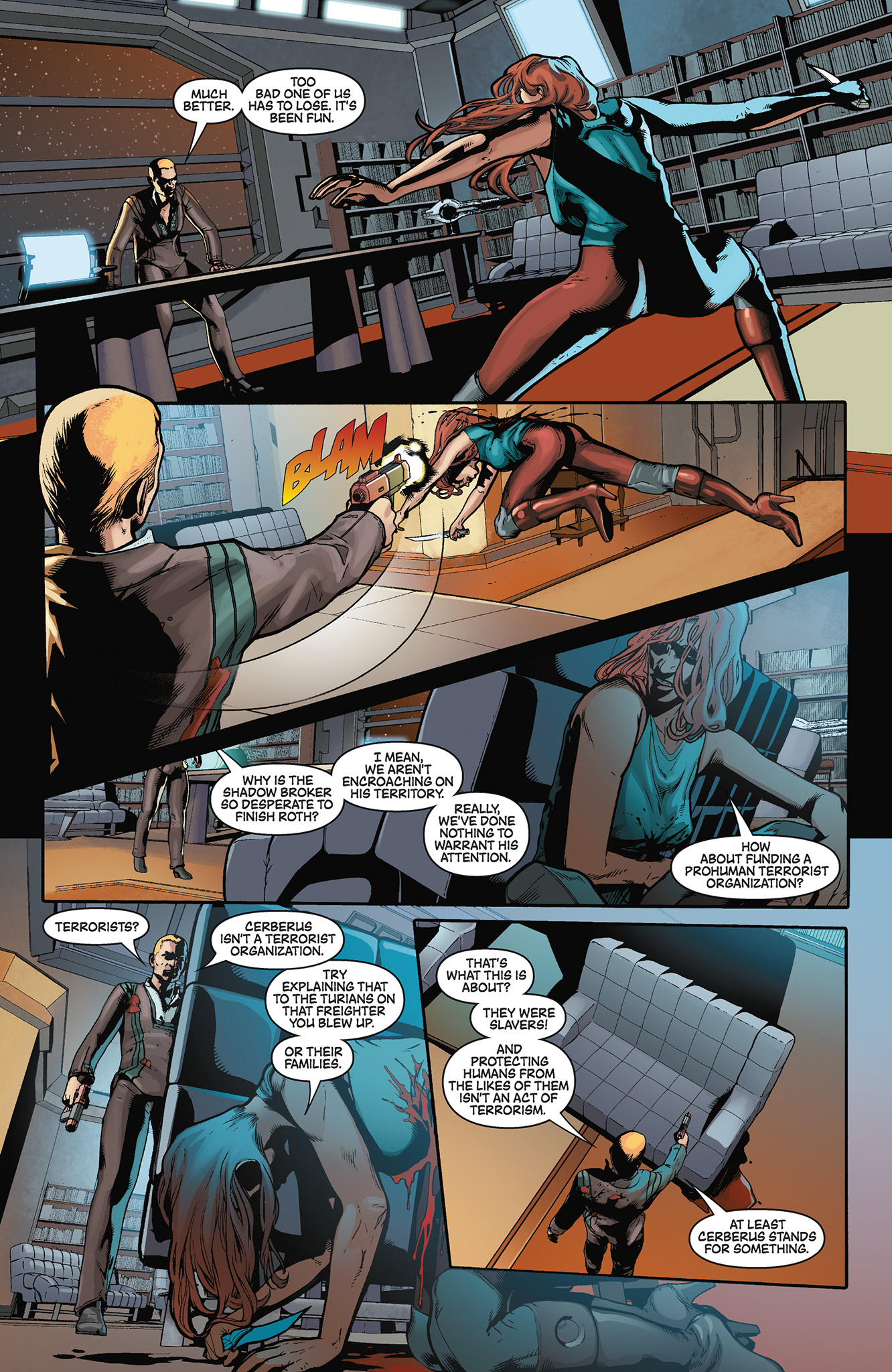 Read online Mass Effect: Foundation comic -  Issue #1 - 15