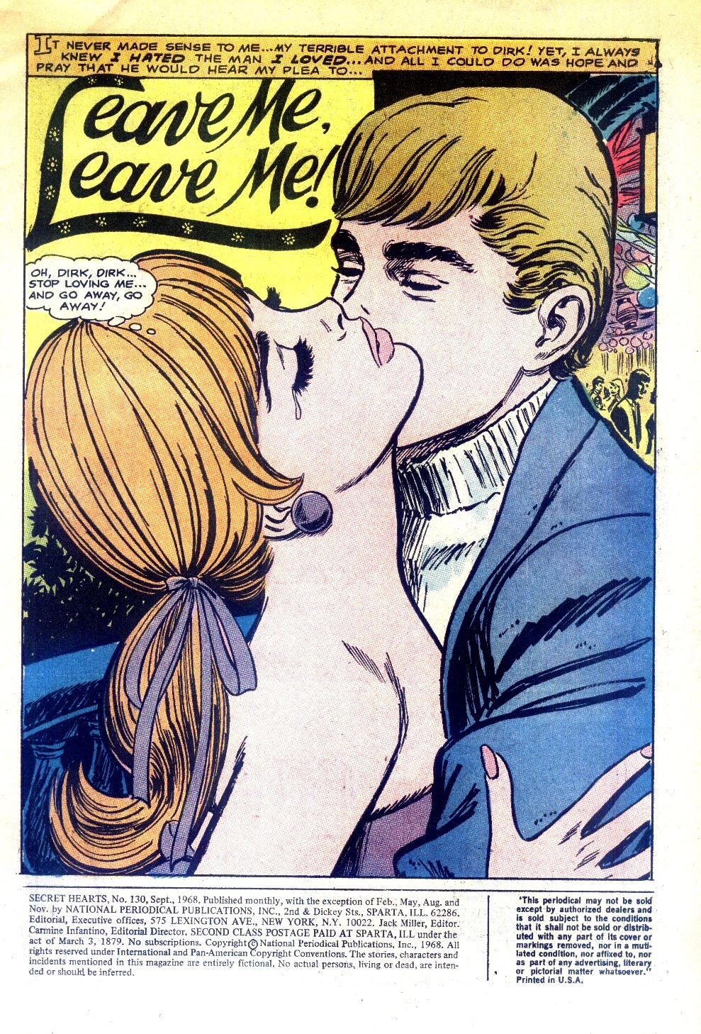 Read online Secret Hearts comic -  Issue #130 - 3