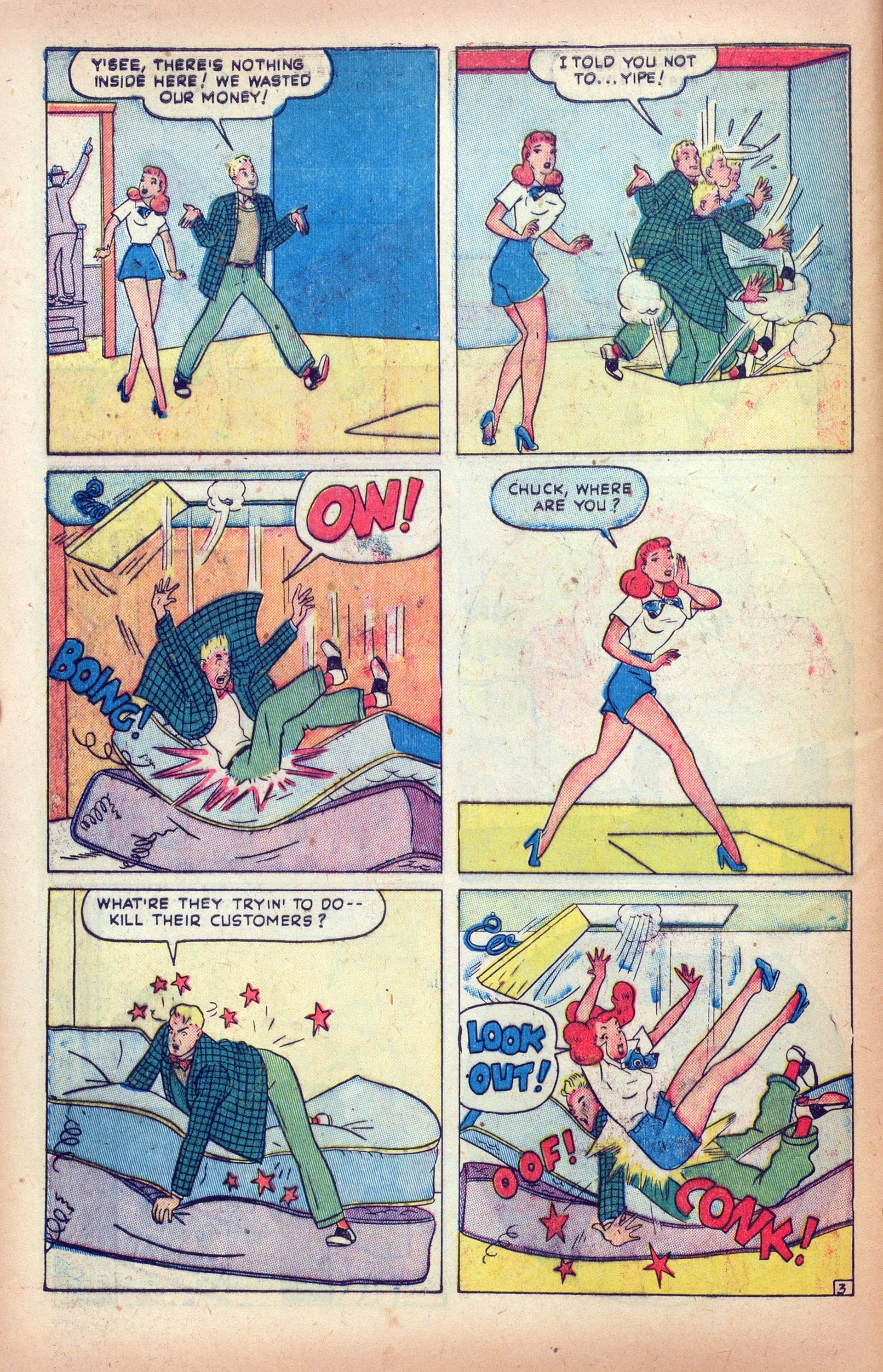 Read online Junior Miss (1947) comic -  Issue #35 - 39