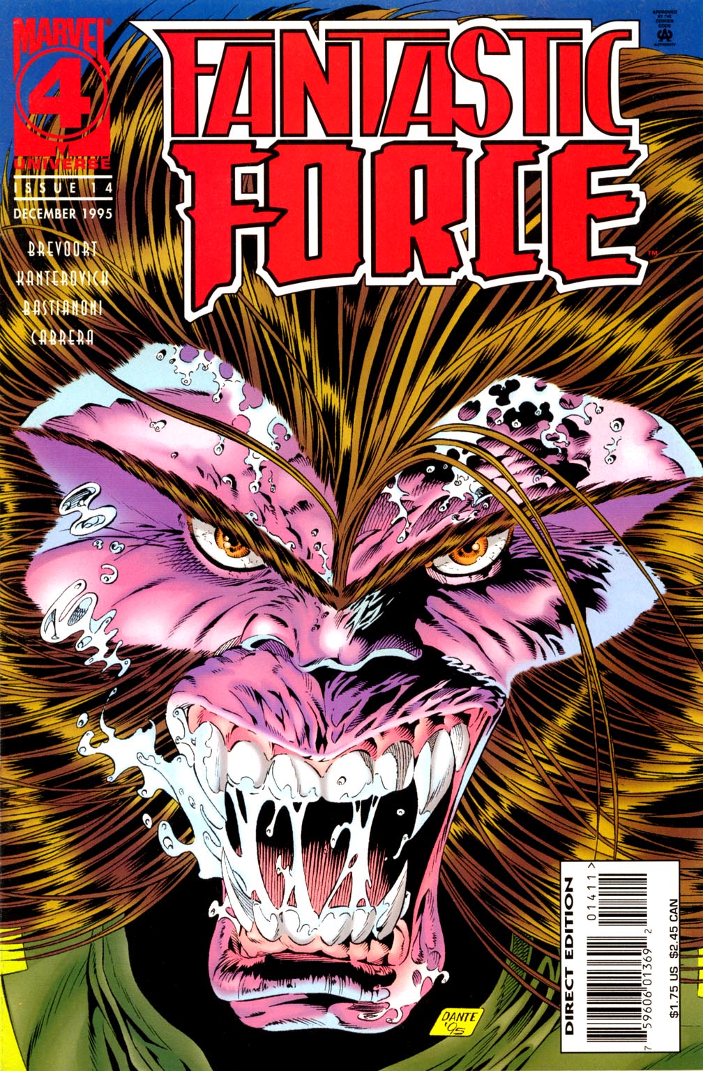 Read online Fantastic Force (1994) comic -  Issue #14 - 1