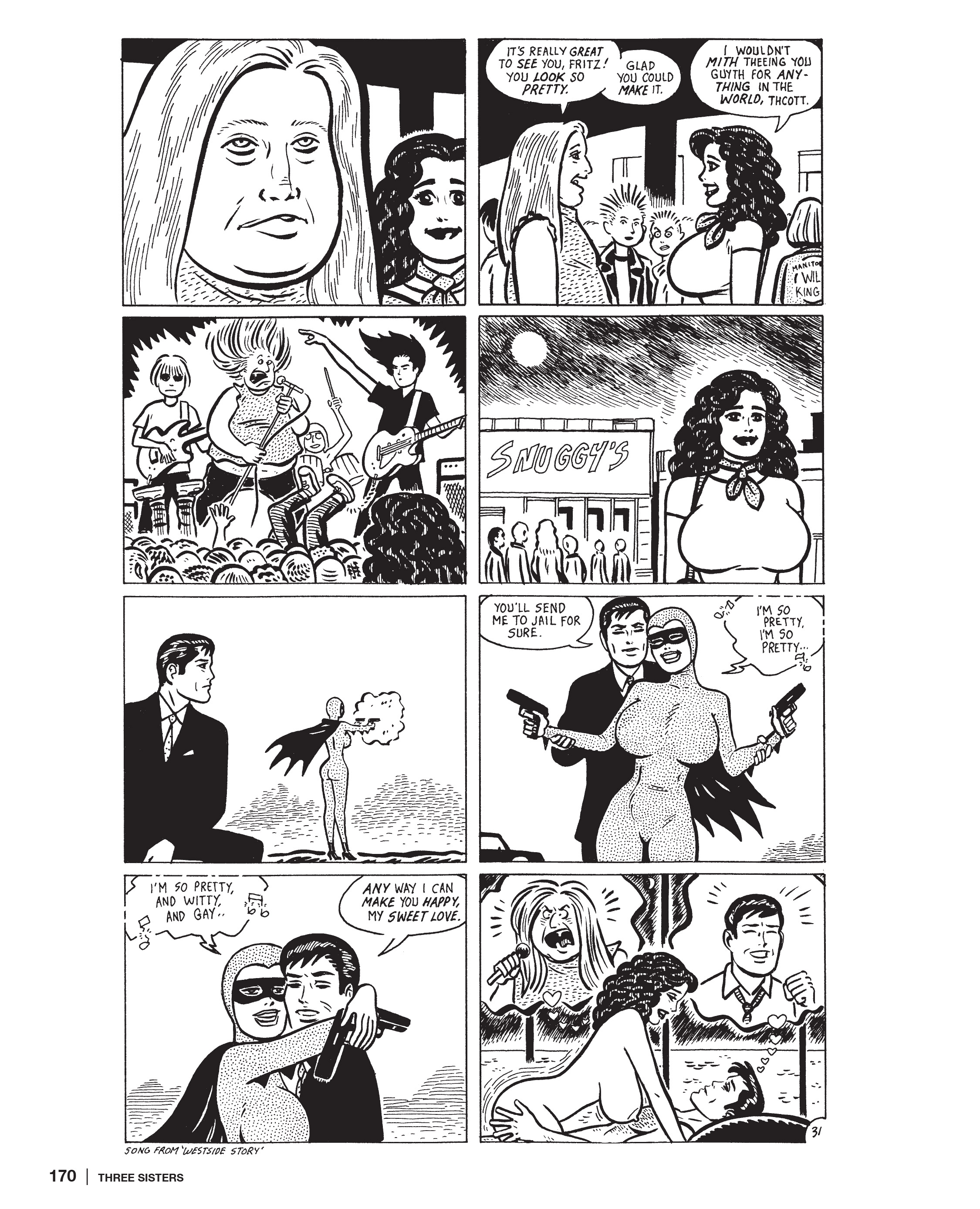 Read online Three Sisters: The Love and Rockets Library comic -  Issue # TPB (Part 2) - 70