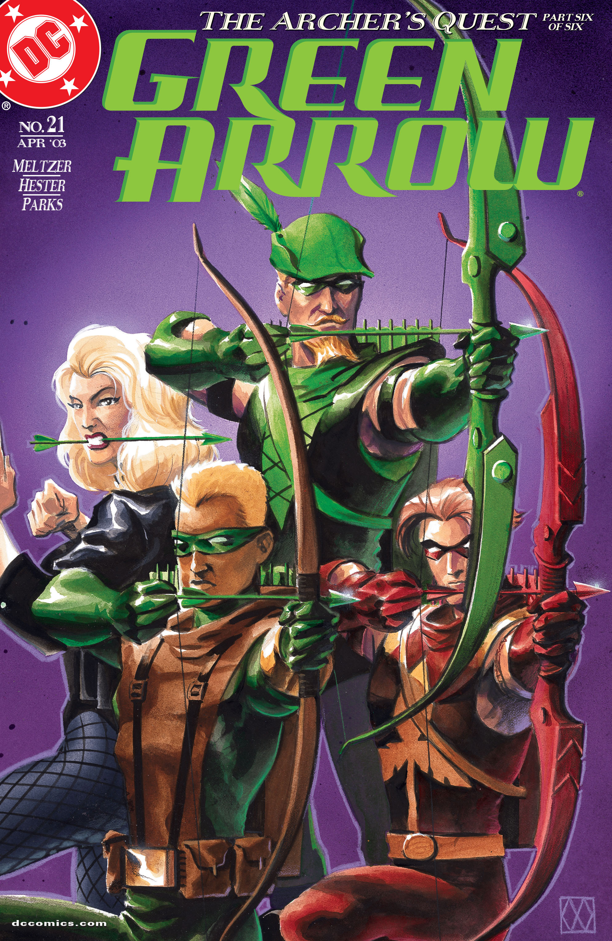 Read online Green Arrow (2001) comic -  Issue #21 - 1