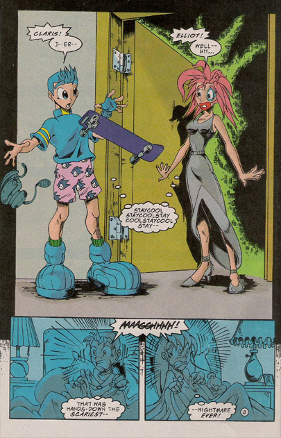Read online NiGHTS into Dreams... comic -  Issue #4 - 5