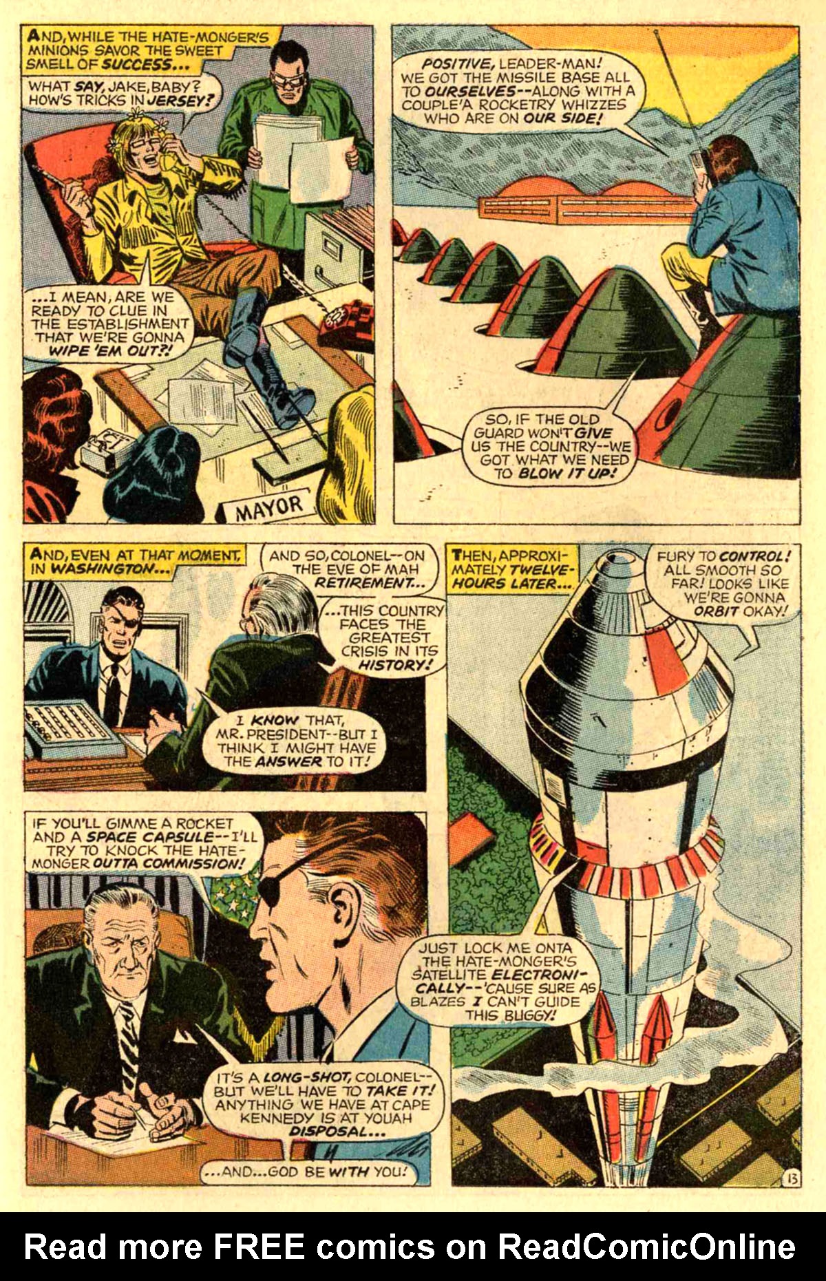 Read online Nick Fury, Agent of SHIELD comic -  Issue #11 - 19