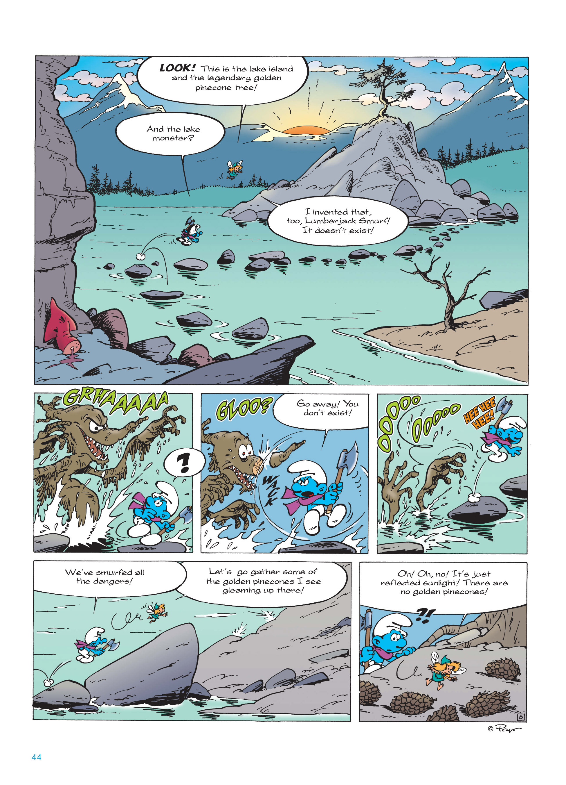 Read online The Smurfs Christmas comic -  Issue # Full - 44