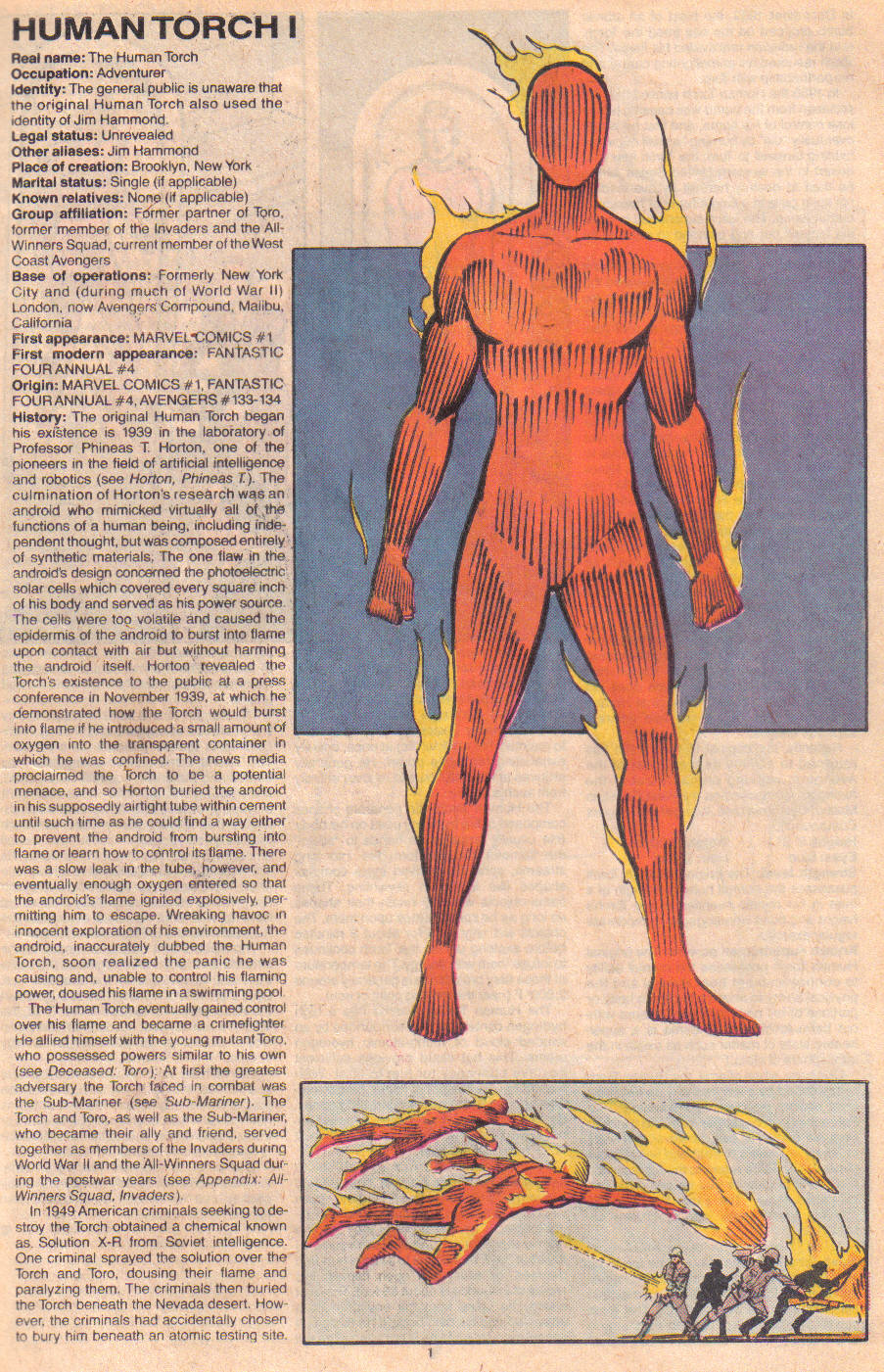 Read online The Official Handbook of the Marvel Universe: Update '89 comic -  Issue #4 - 2
