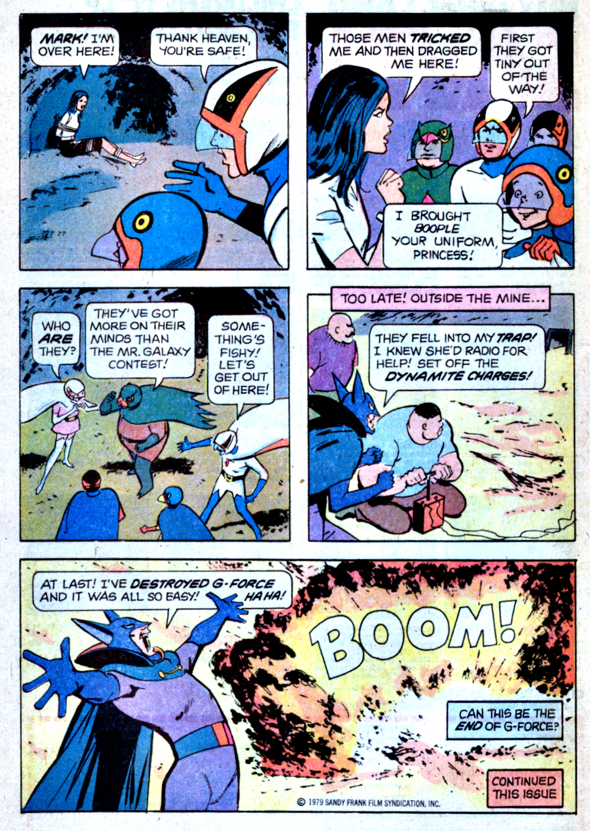 Read online Battle of the Planets (1979) comic -  Issue #5 - 12