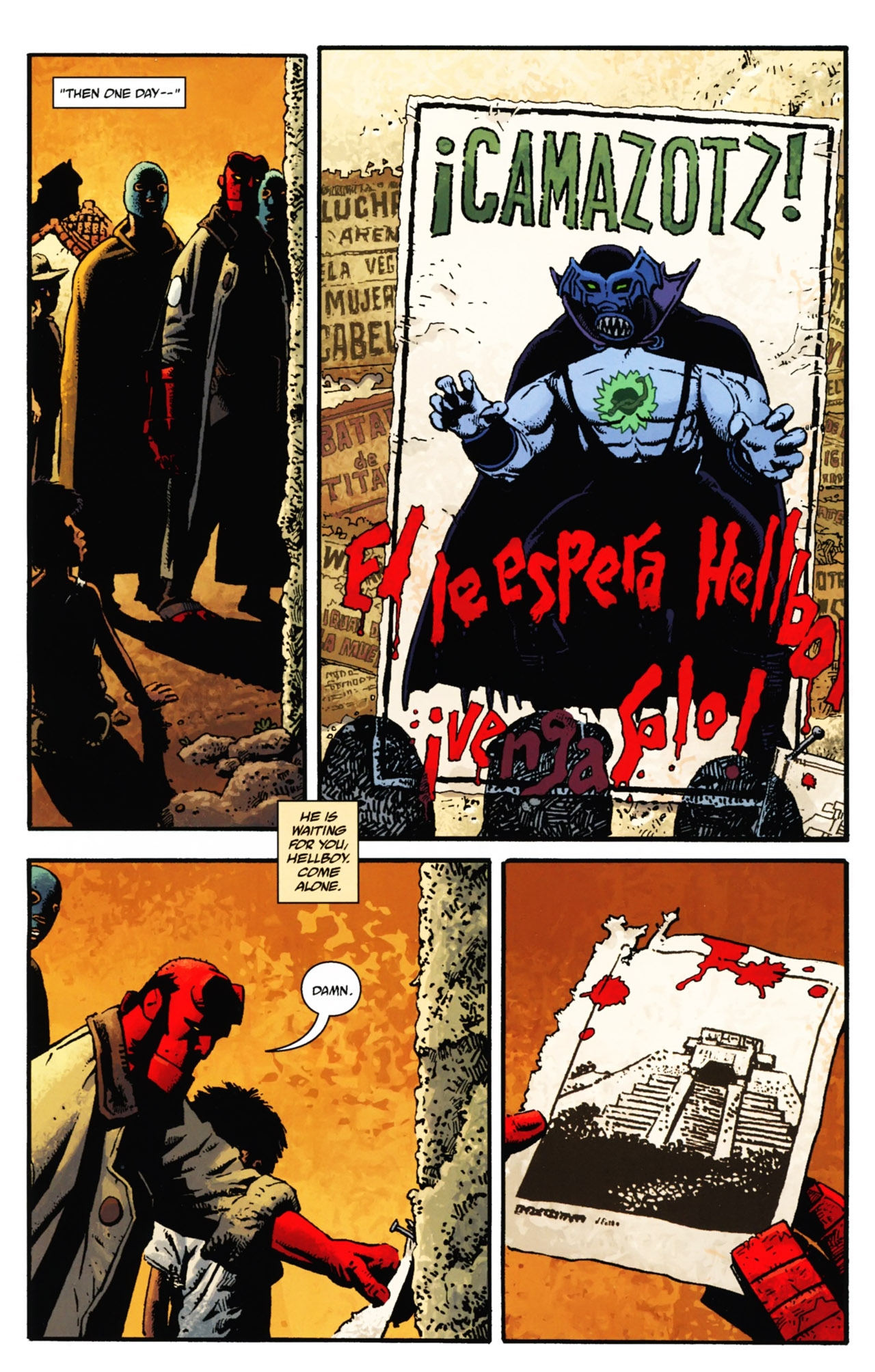 Read online Hellboy In Mexico (2010) comic -  Issue # Full - 19