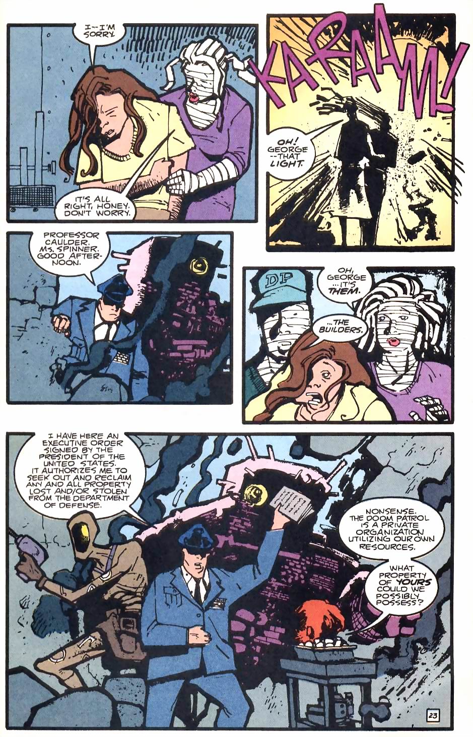 Read online Doom Patrol (1987) comic -  Issue #75 - 24