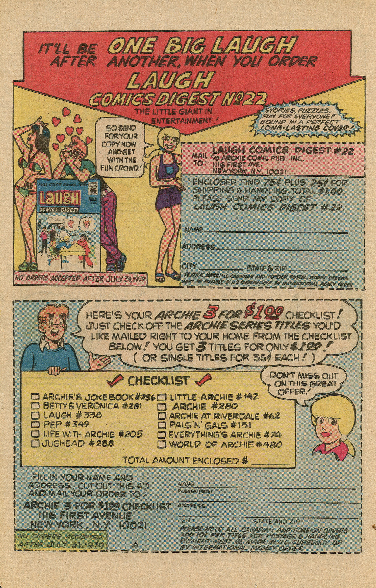 Read online Archie's TV Laugh-Out comic -  Issue #66 - 18