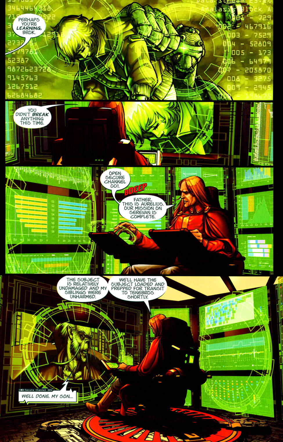 Read online Chimera comic -  Issue #3 - 22