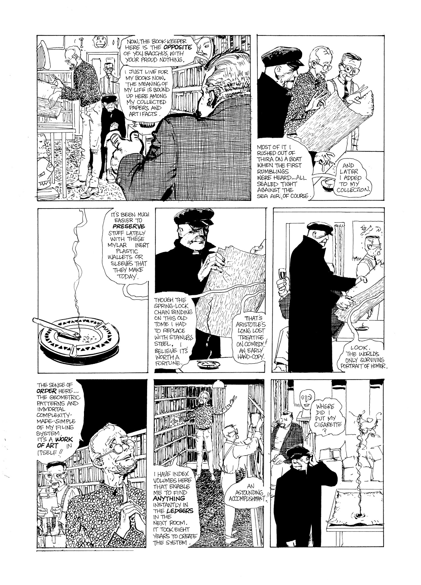 Read online Eddie Campbell's Bacchus comic -  Issue # TPB 2 - 76