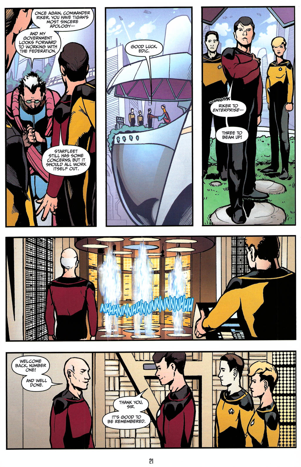 Star Trek: The Next Generation: The Space Between Issue #1 #1 - English 23