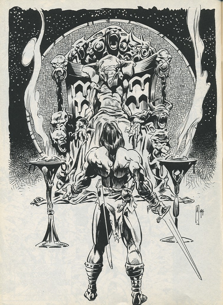 Read online The Savage Sword Of Conan comic -  Issue #223 - 58