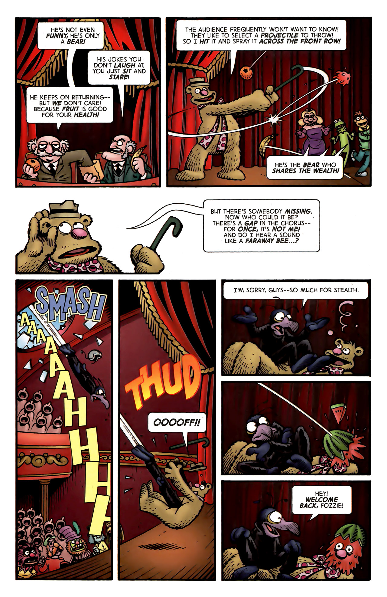 Read online The Muppet Show: The Comic Book comic -  Issue #3 - 23