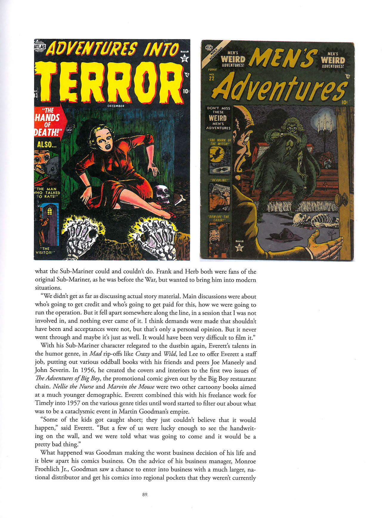 Read online Fire and Water: Bill Everett, the Sub-Mariner, and the Birth of Marvel Comics comic -  Issue # TPB (Part 1) - 92