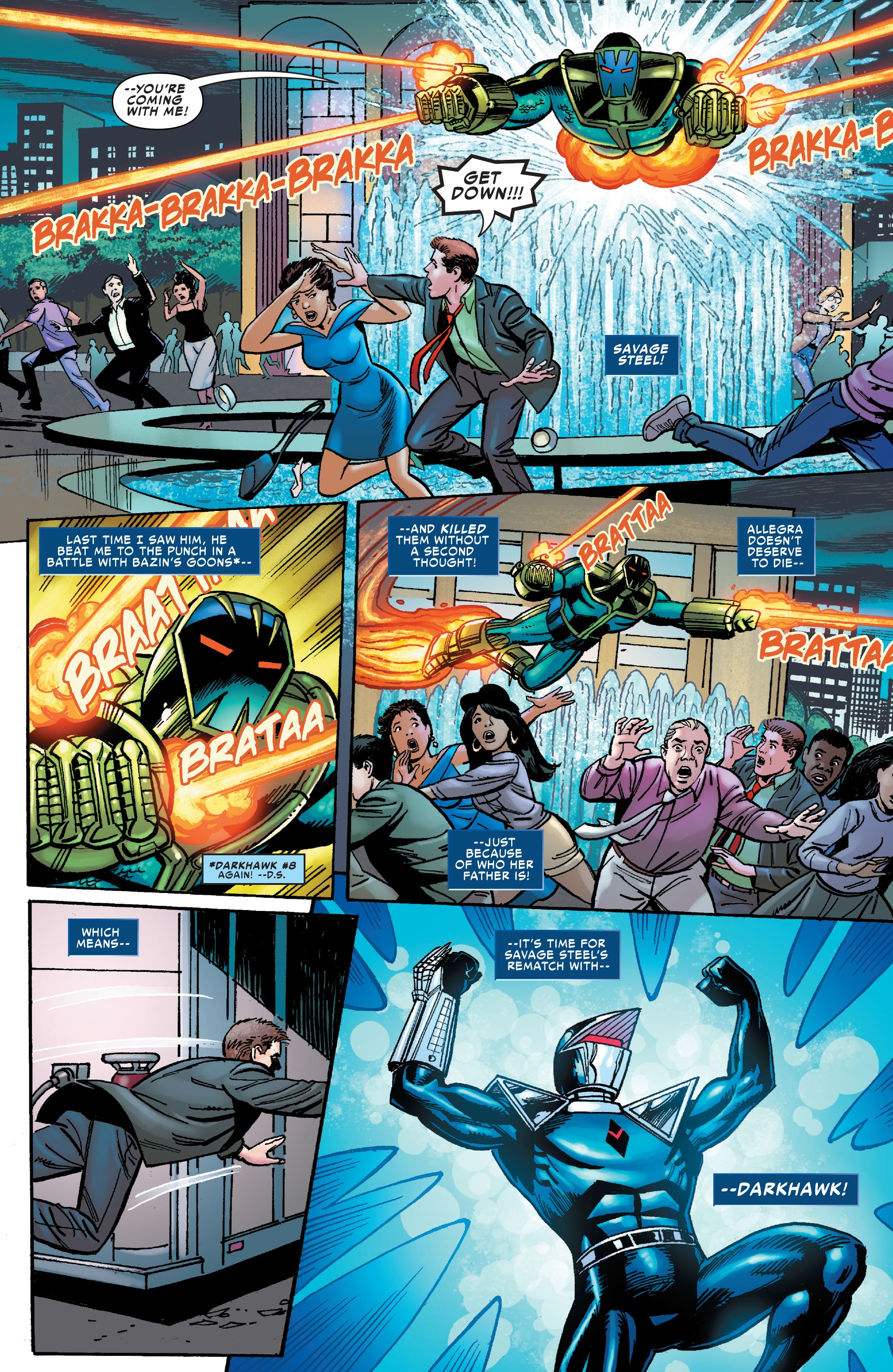 Read online Darkhawk: Heart Of The Hawk comic -  Issue #1 - 8