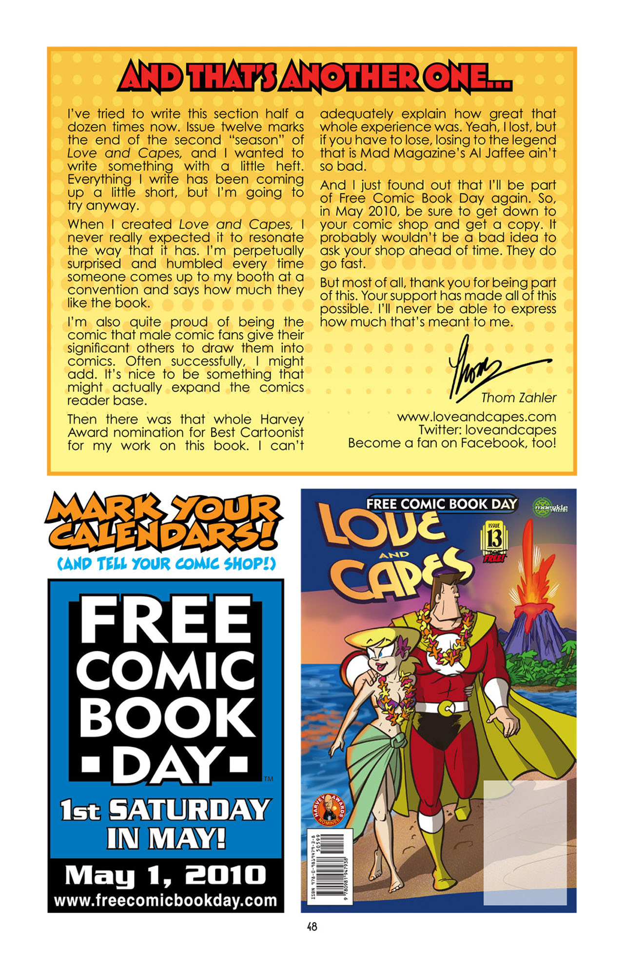 Read online Love and Capes comic -  Issue #12 - 50