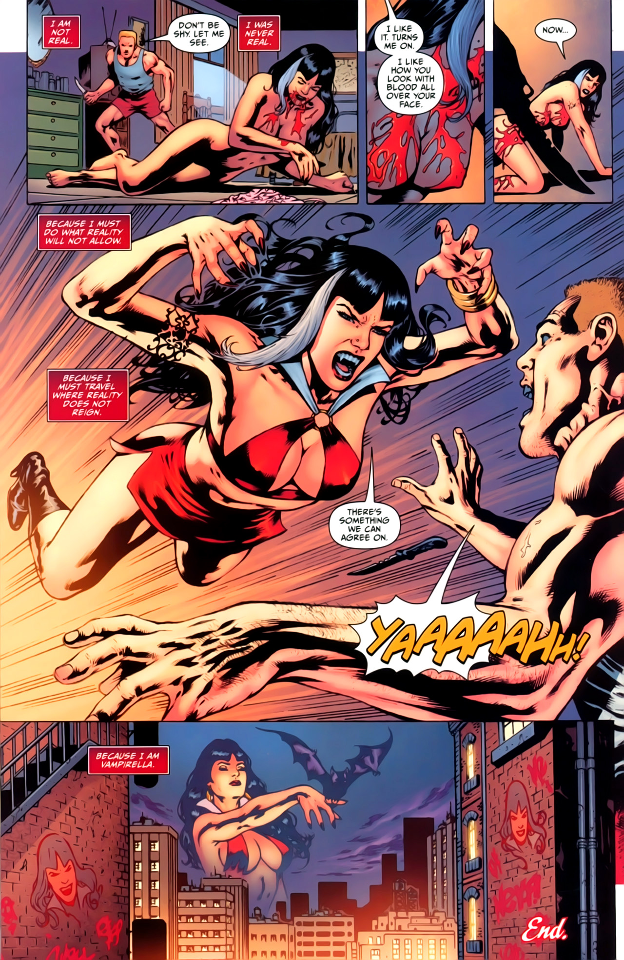 Read online Vampirella: Second Coming comic -  Issue #4 - 21