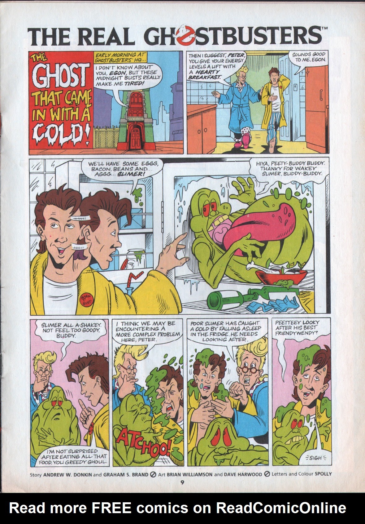 Read online The Real Ghostbusters comic -  Issue #45 - 9