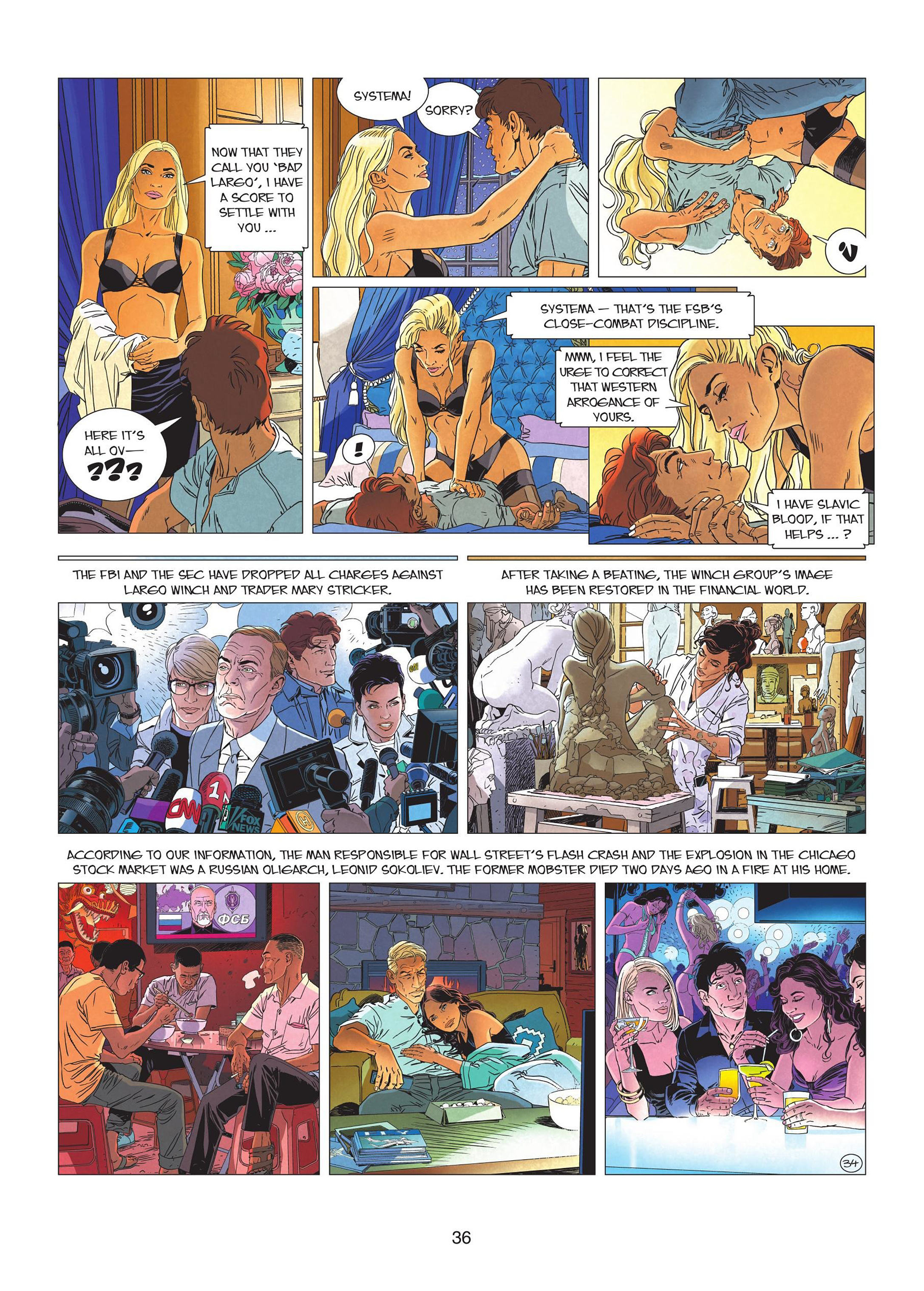 Read online Largo Winch comic -  Issue #18 - 38