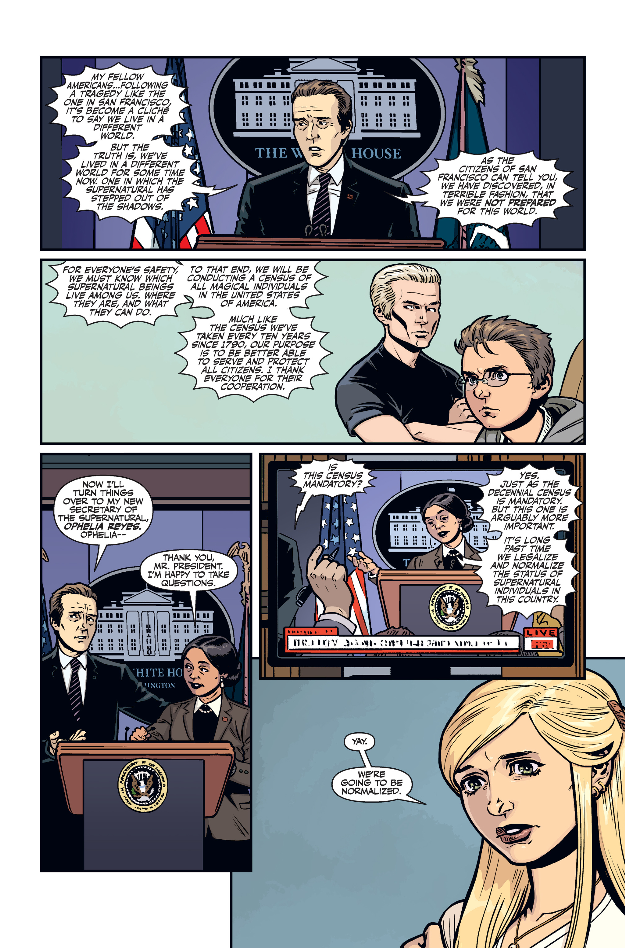 Read online Buffy the Vampire Slayer Season 11 comic -  Issue # _Library Edition (Part 1) - 32