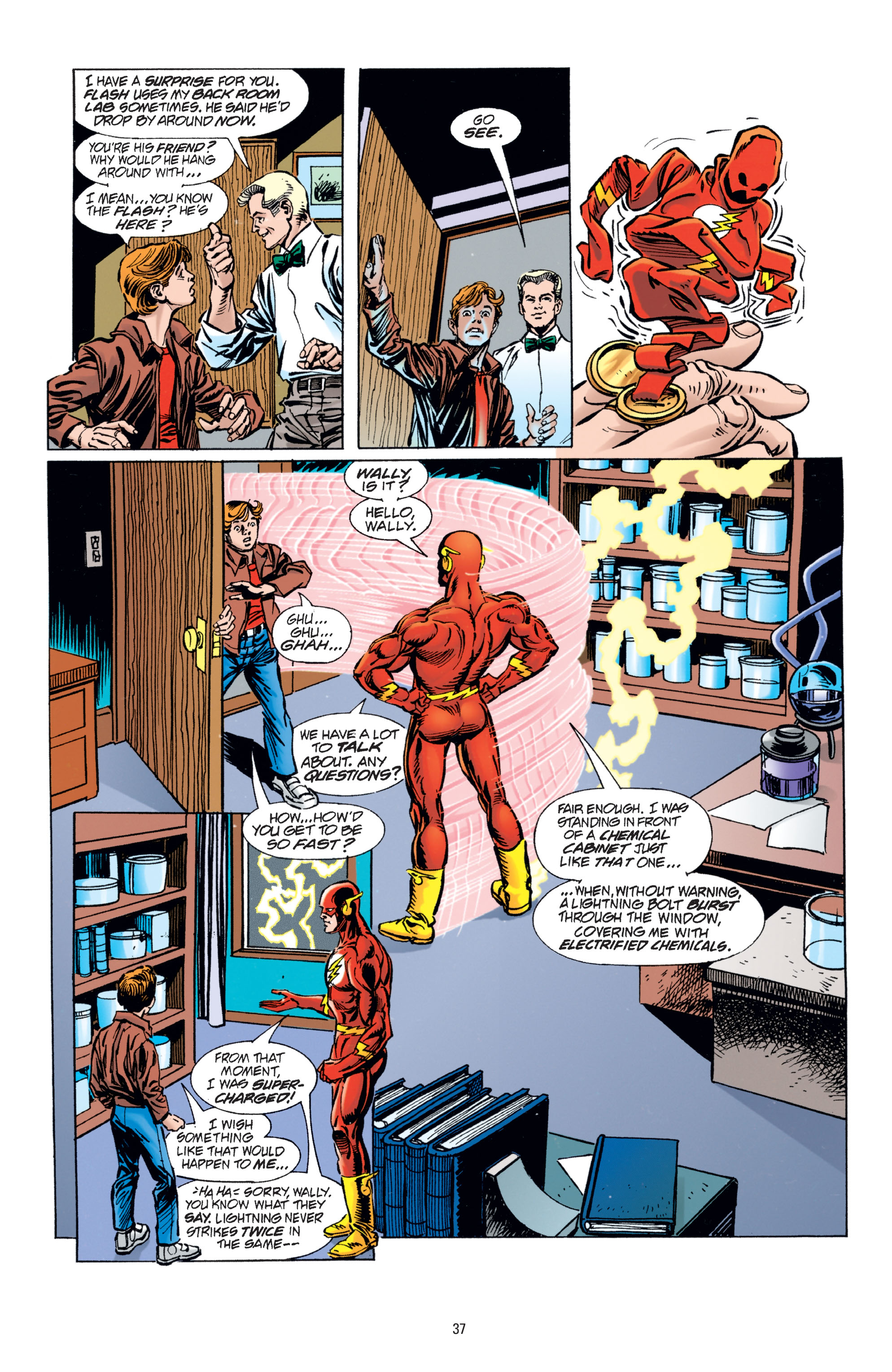 Read online Flash by Mark Waid comic -  Issue # TPB 7 (Part 1) - 37