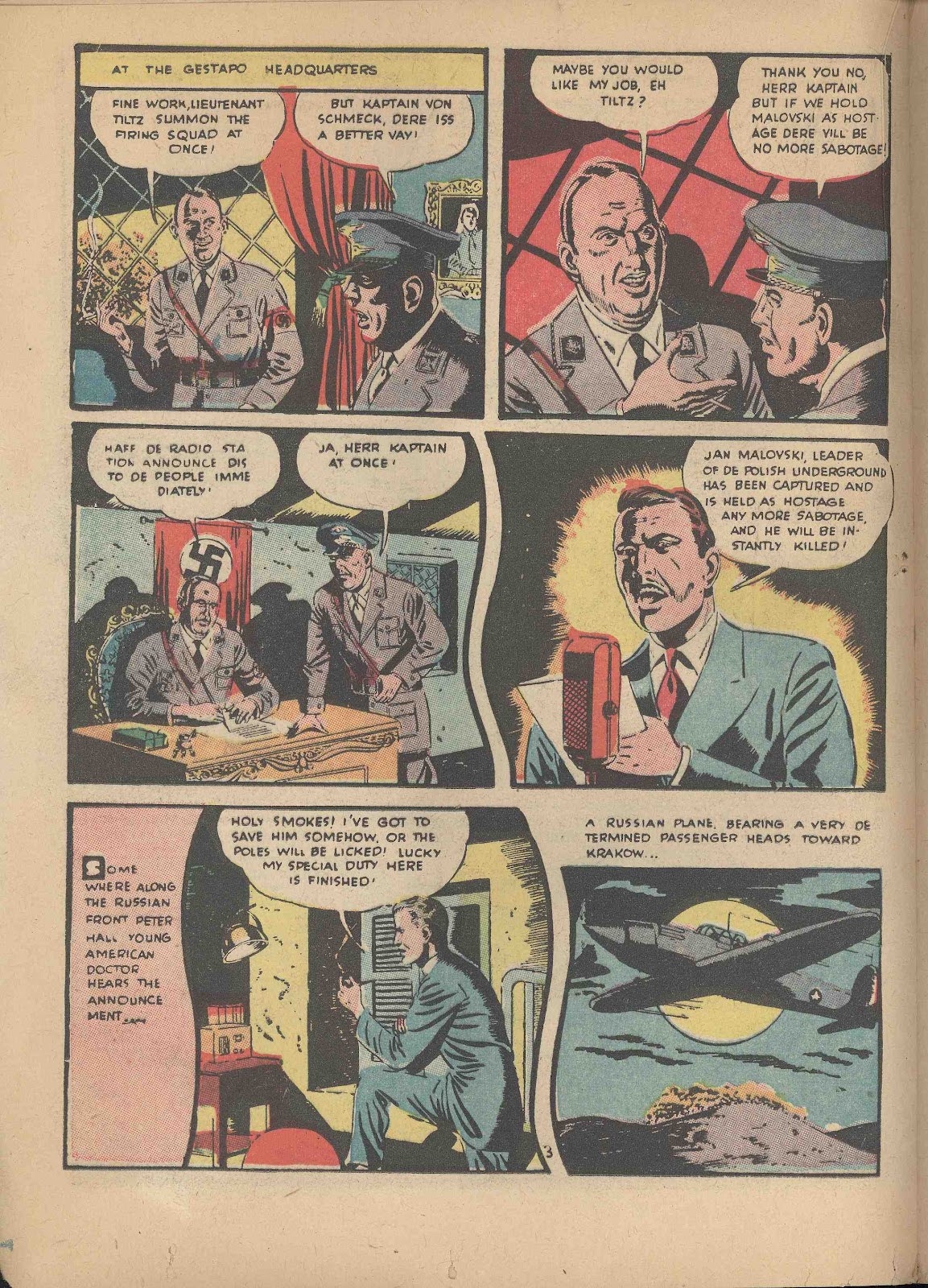 Captain Aero Comics issue 11 - Page 36
