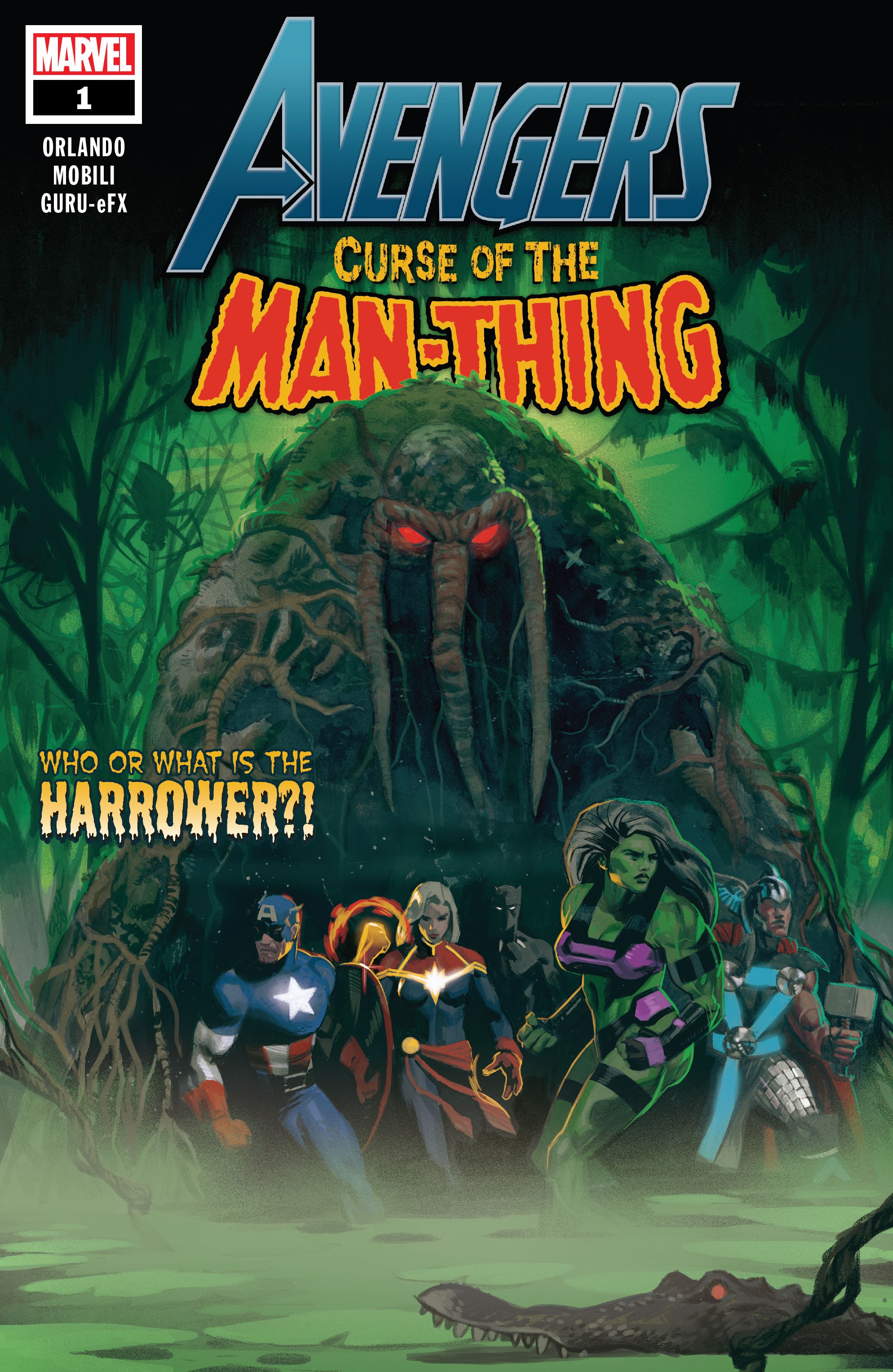 Read online Curse Of The Man-Thing comic -  Issue # Avengers - 1