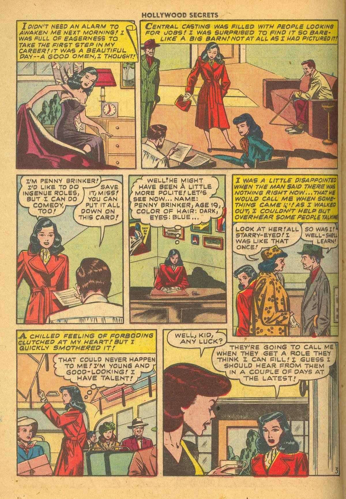Read online Hollywood Secrets comic -  Issue #1 - 20