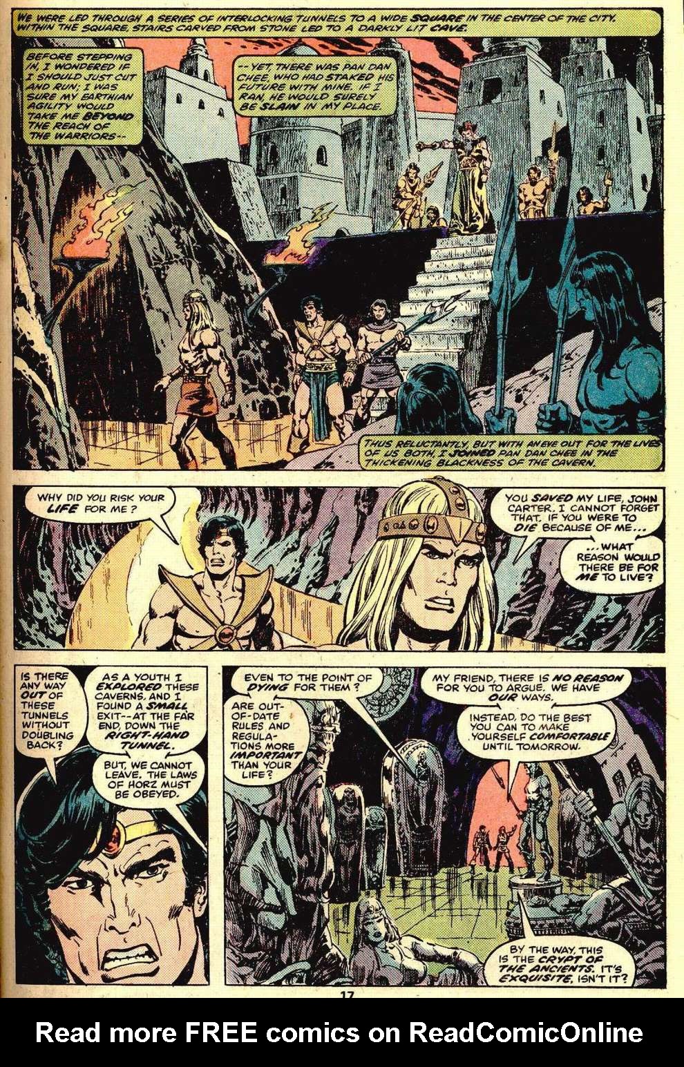 Read online John Carter Warlord of Mars comic -  Issue # _Annual 1 - 14