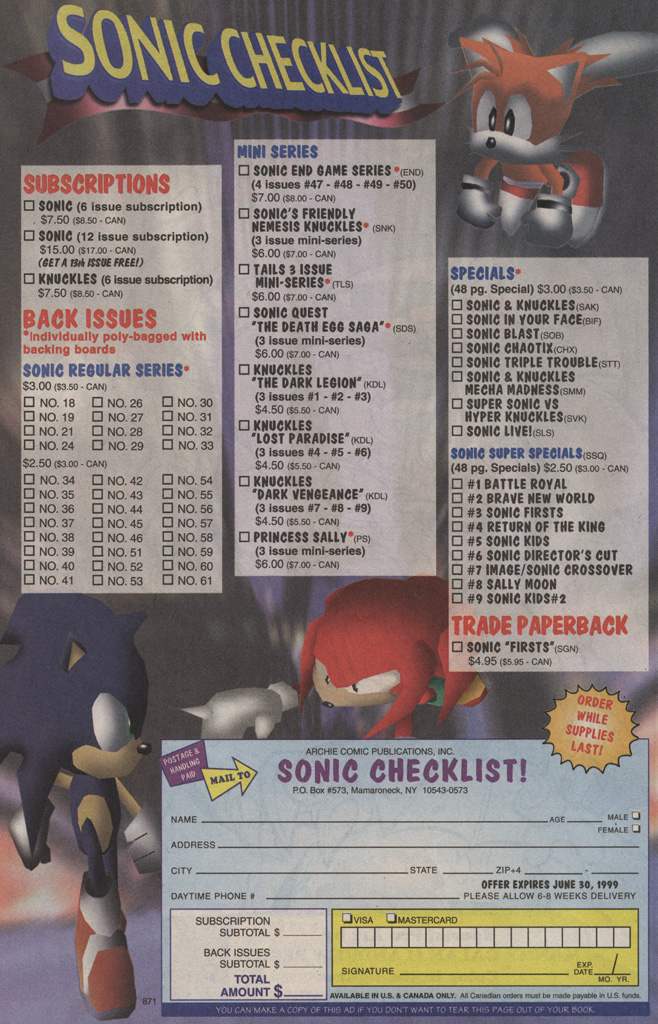 Read online Knuckles the Echidna comic -  Issue #25 - 34