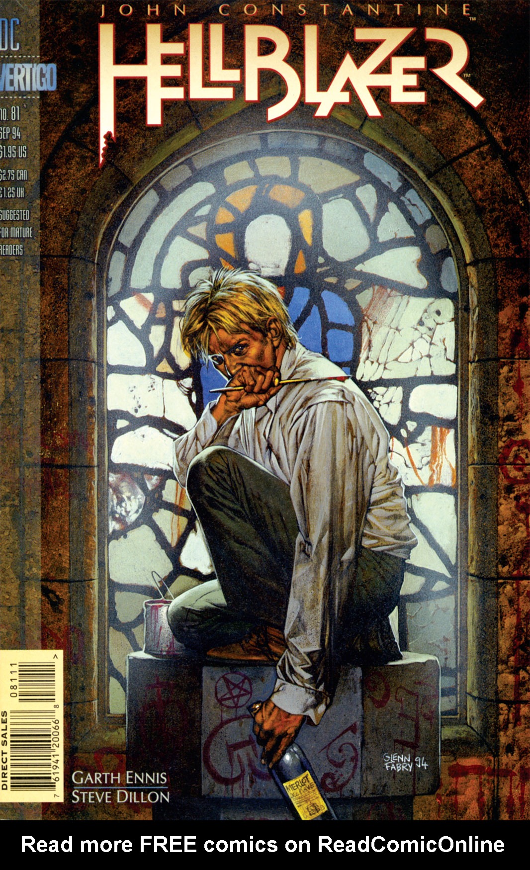 Read online Hellblazer comic -  Issue #81 - 1