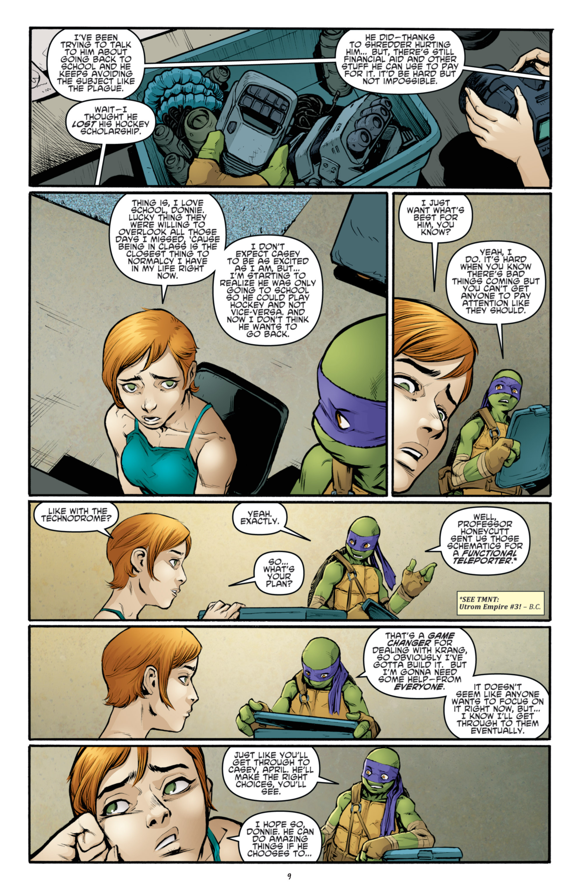 Read online Teenage Mutant Ninja Turtles (2011) comic -  Issue #33 - 15