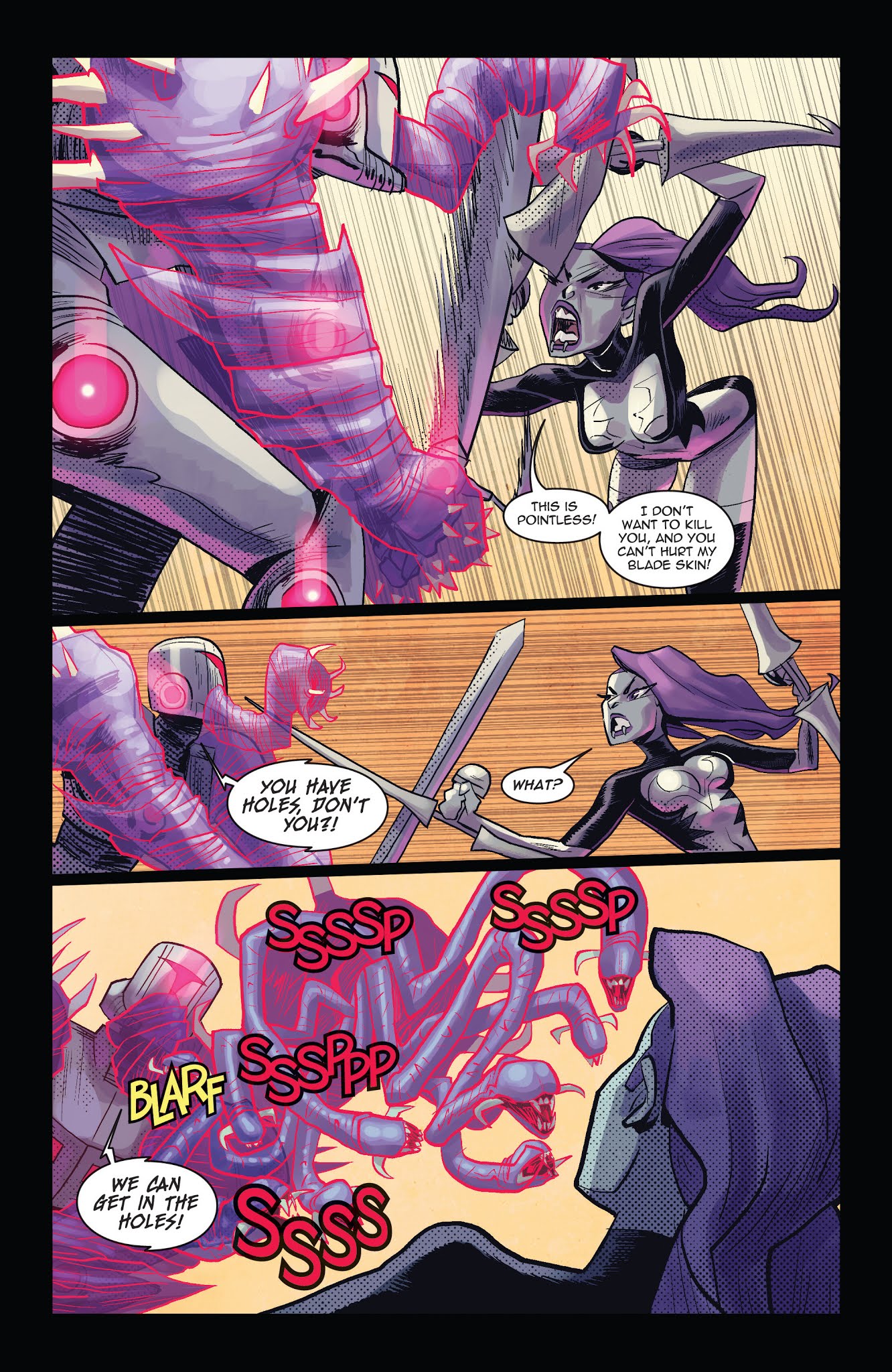 Read online Vampblade Season 3 comic -  Issue #4 - 12