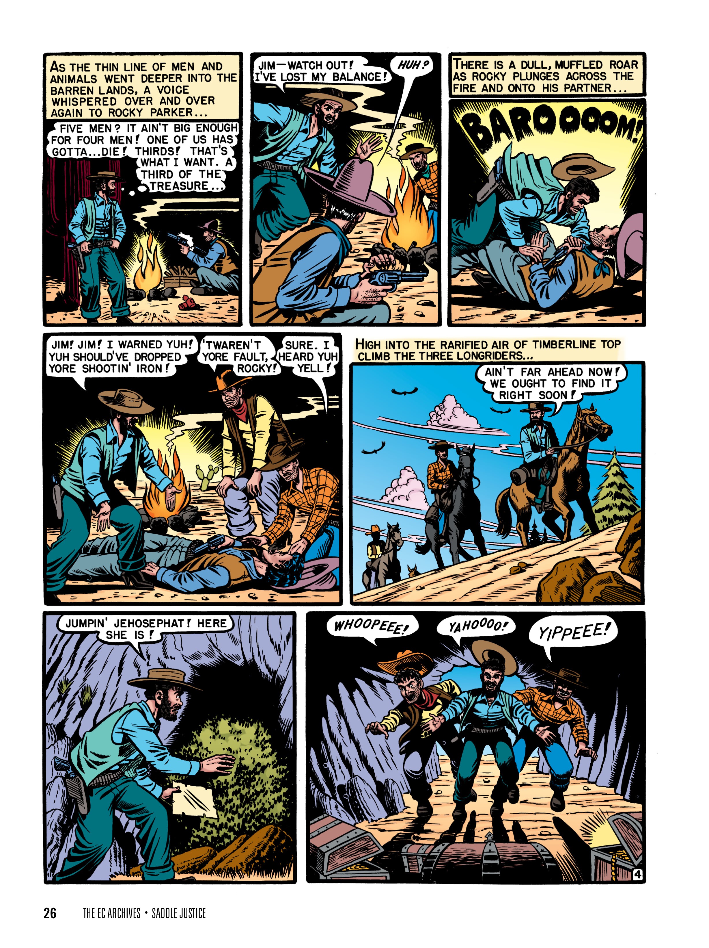 Read online The EC Archives: Saddle Justice comic -  Issue # TPB (Part 1) - 28
